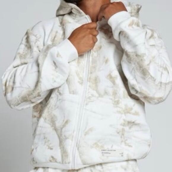 Camo Zip Hoodie Comfrt set sz M - Picture 8 of 15